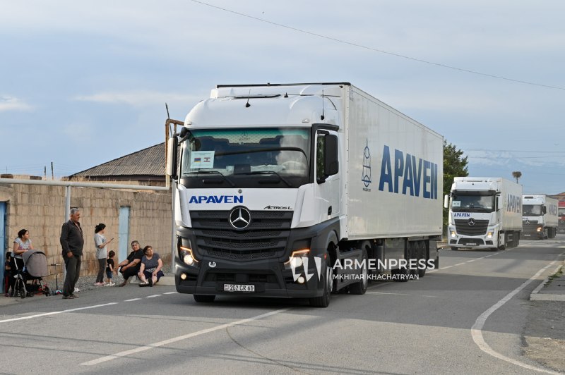 Армения отправила гуманитарную помощь в Ливан через границу с Турцией